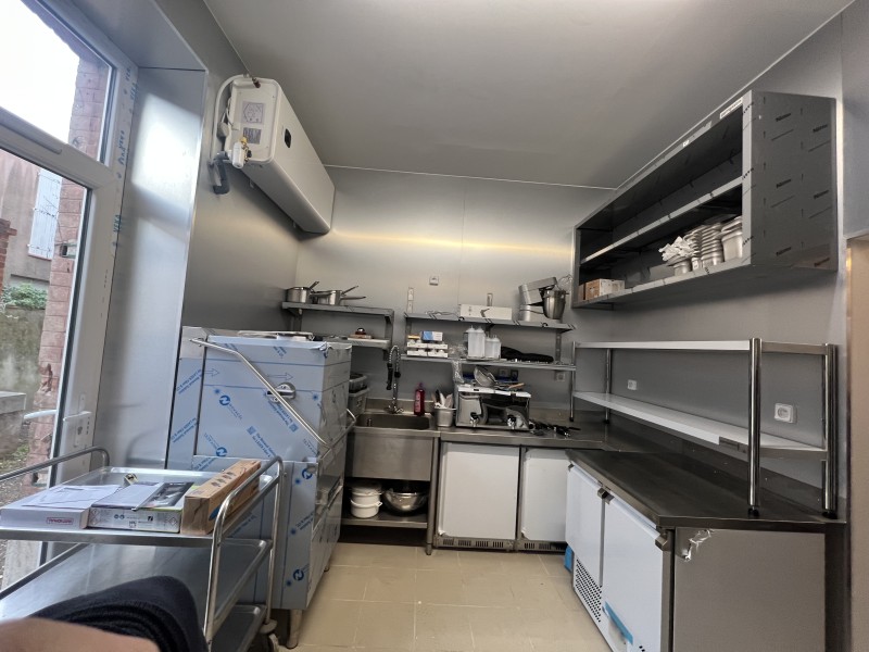 Création d’une cuisine professionnelle pour restaurant à Aubagne près de Marseille