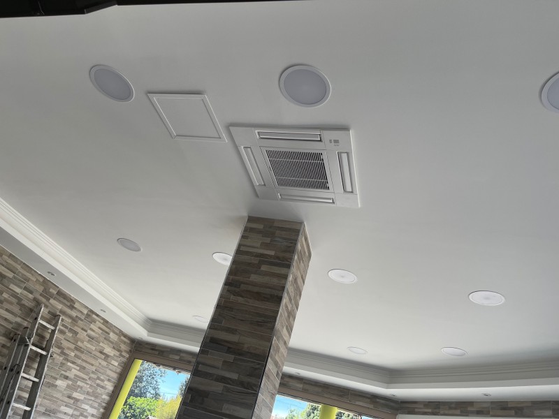 Pose de climatisation cassette mitsubichi 13011