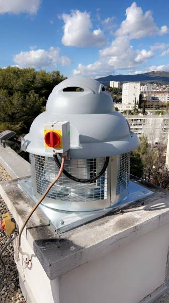 Installation d'une tourelle Marseille 13eme