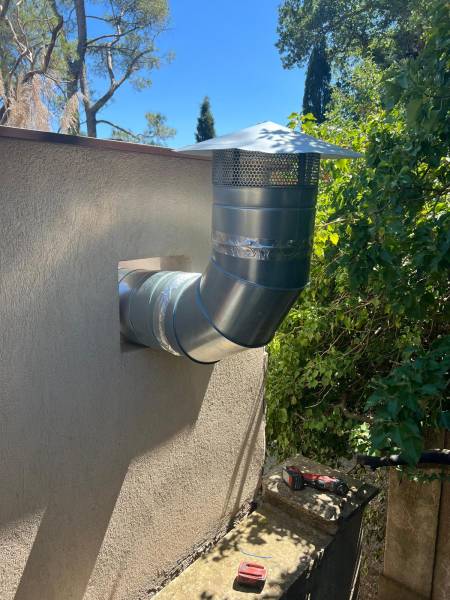 Installation de hotte sur  Aix en Provence