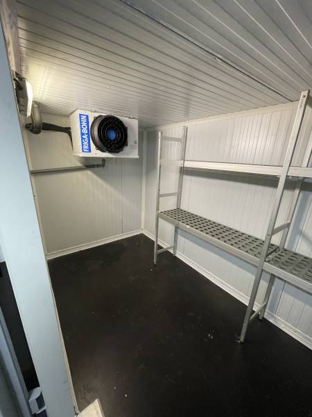 Equipement chambre froide négative crêperie Plan de Campagne